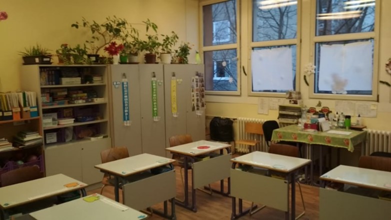 Autizmus-specifikus tagozat tanterem